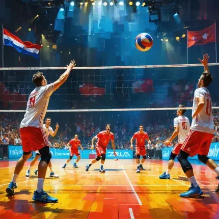 Odbojka Uživo: Utakmice Srbije i Hrvatske